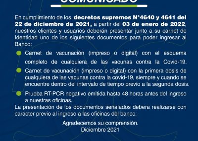 COMUNICADOS BC Cumplimiento