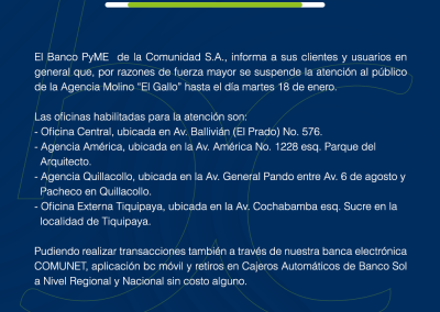 Comunicado Cierre Gallo 2022 01 17