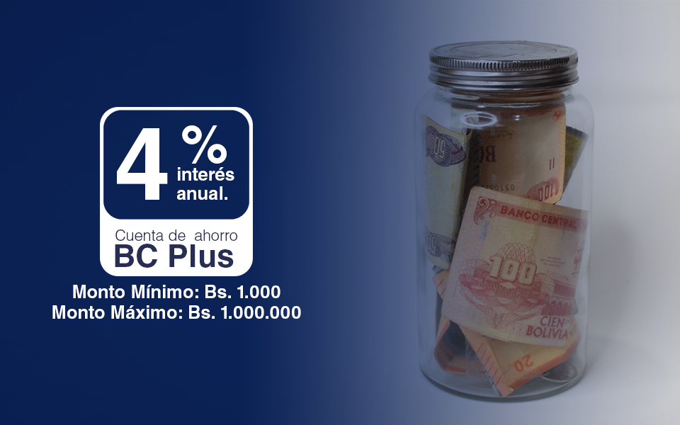 Cuenta de Ahorro BC Plus 2