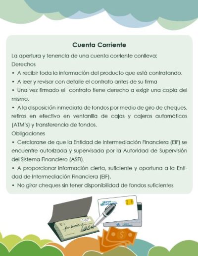 Derechos y Obligaciones en las Cuentas Corrientes
