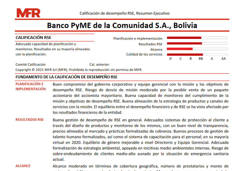 Portada Informe Calificacion RSE