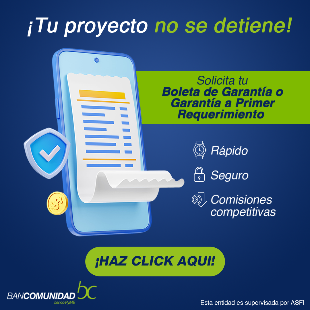Campana Boletas de Garantia
