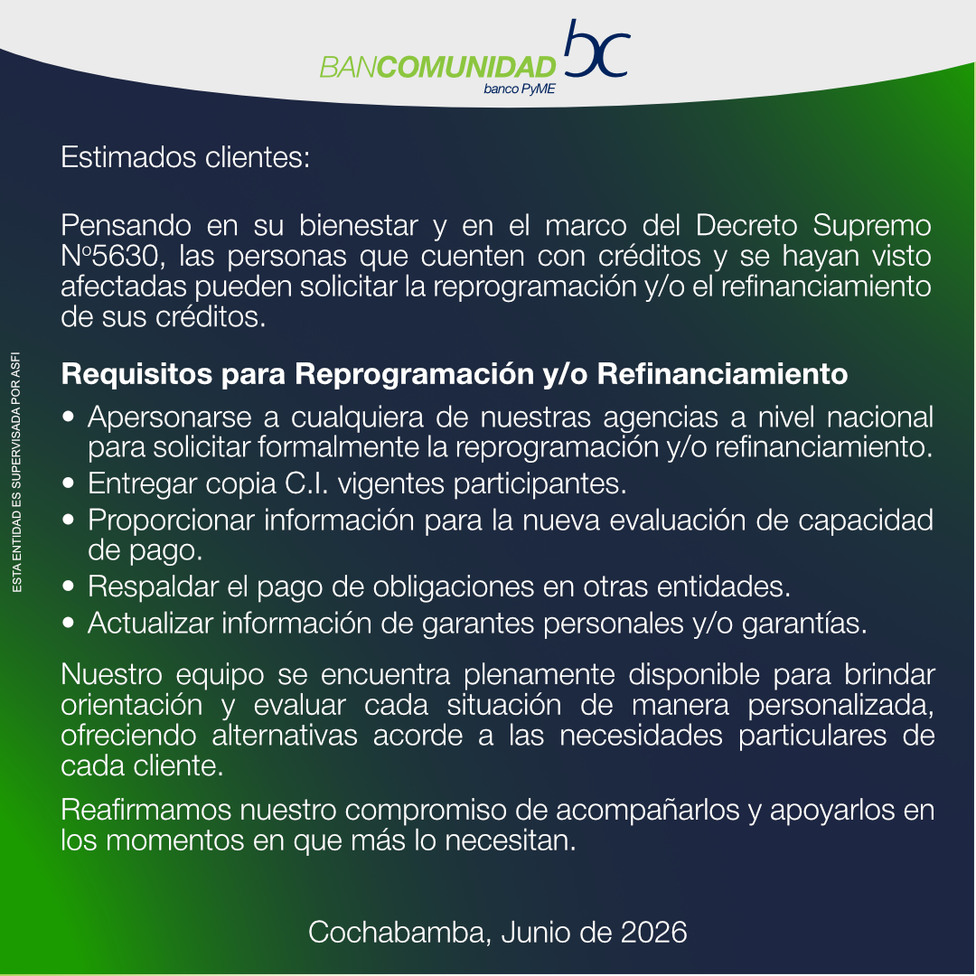 COMUNICADO DS 5630 30.06.2026